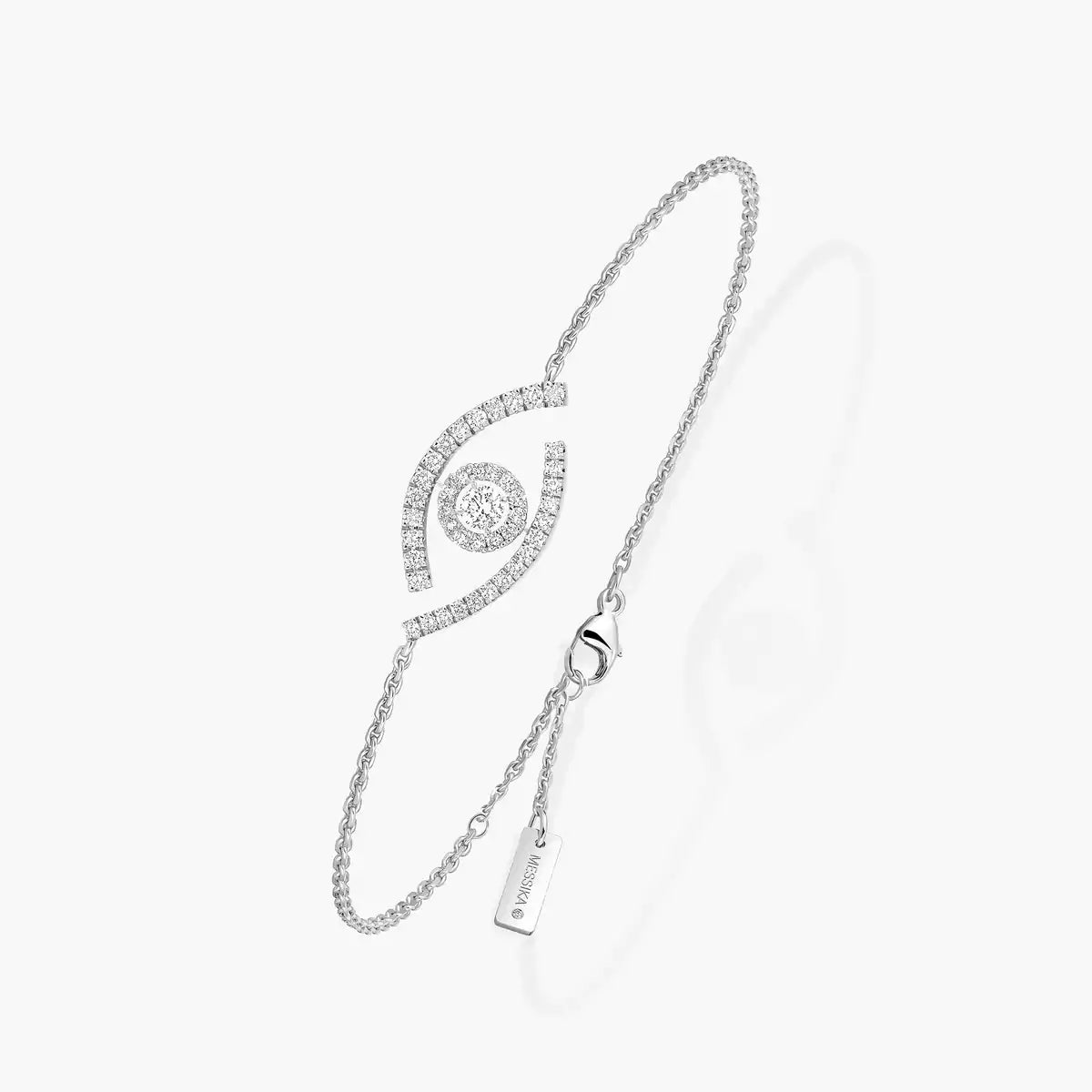 [Vicky]Lucky Eye Pave-Set Diamond Bracelet