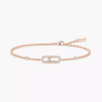 [Vicky]Move Uno Diamond Bracelet