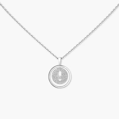 [Vicky] Lucky Move Diamond Necklace