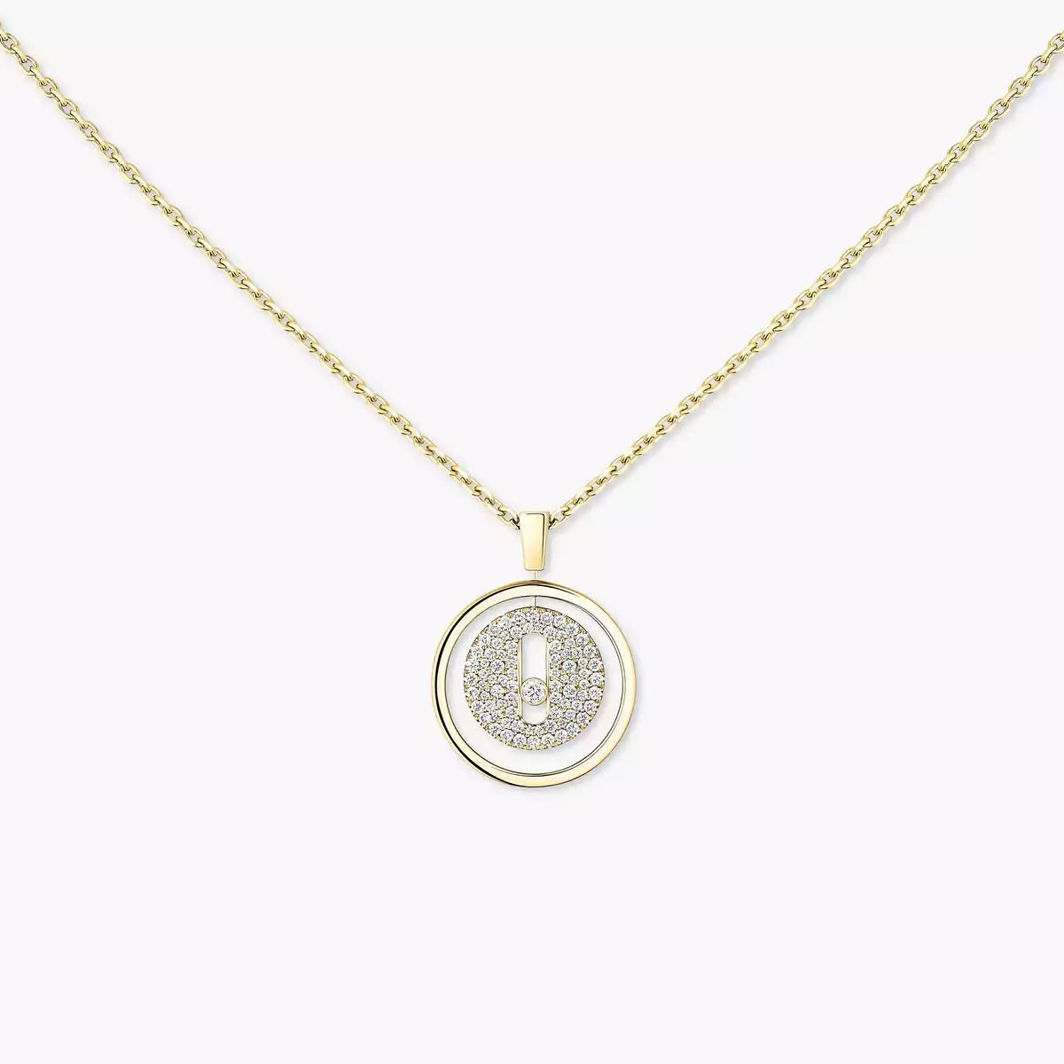 [Vicky] Lucky Move Diamond Necklace