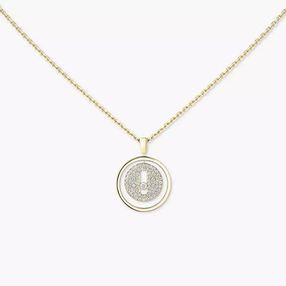 [Vicky] Lucky Move Diamond Necklace
