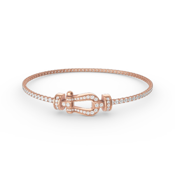 [Vicky]FORCE  HORSESHOE  DIAMOND TENNIS BRACELET