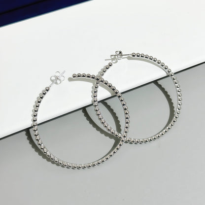 [Vicky] SMOOTH BEAD STUD EARRINGS
