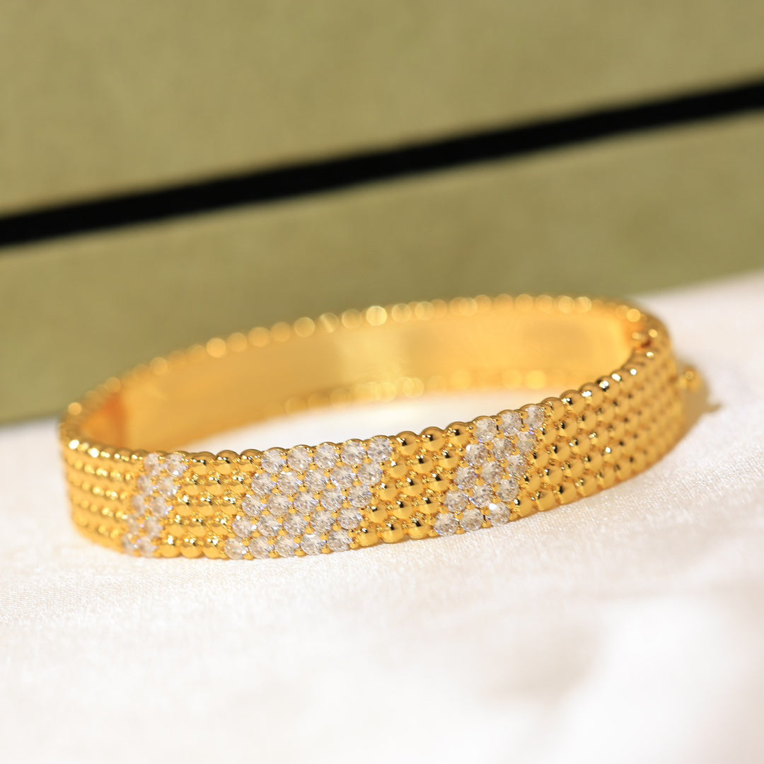 [Vicky]  FIVE-ROW DIAMOND BRACELET