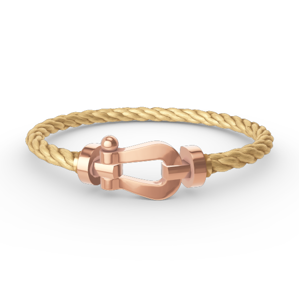 [Vicky]FORCE LARGE HORSESHOE NO DIAMOND BRACELET ROSE GOLD
