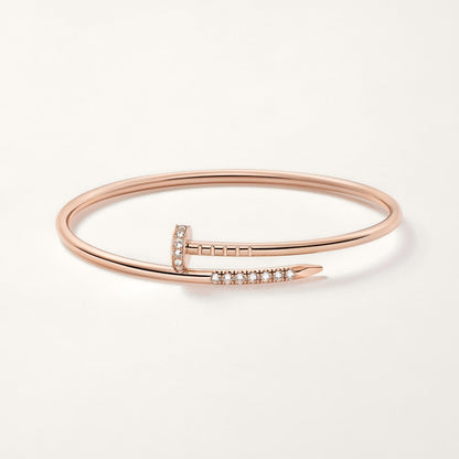 [Vicky Jewelry]JUSTE BRACELET 2.5MM DIAMONDS NEW