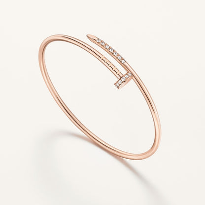 [Vicky Jewelry]JUSTE BRACELET 2.5MM DIAMONDS NEW