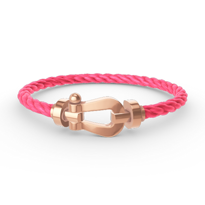 [Vicky]FORCE LARGE HORSESHOE NO DIAMOND BRACELET ROSE GOLD