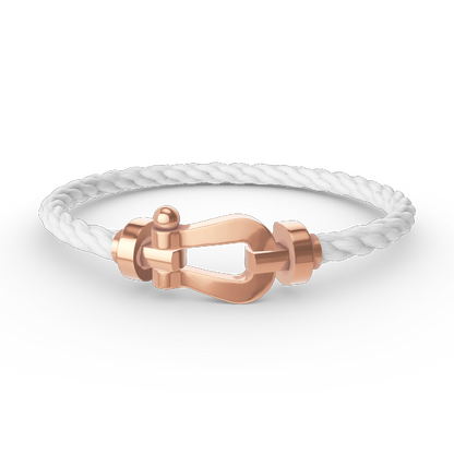 [Vicky]FORCE LARGE HORSESHOE NO DIAMOND BRACELET ROSE GOLD