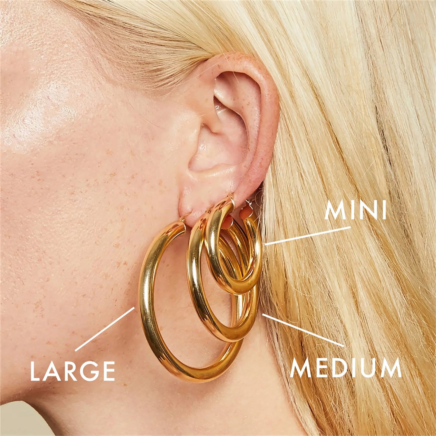 [Royal Vicky]Broad Round Hoops