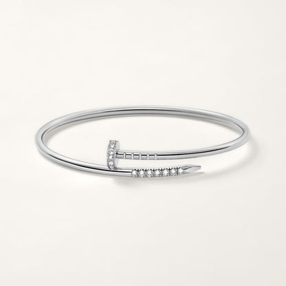 [Vicky Jewelry]JUSTE BRACELET 2.5MM DIAMONDS NEW