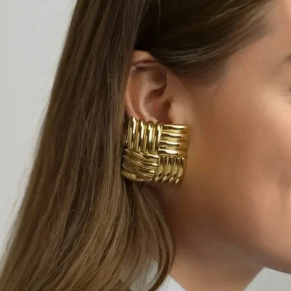 [Royal Vicky]Cindy Gold Earrings