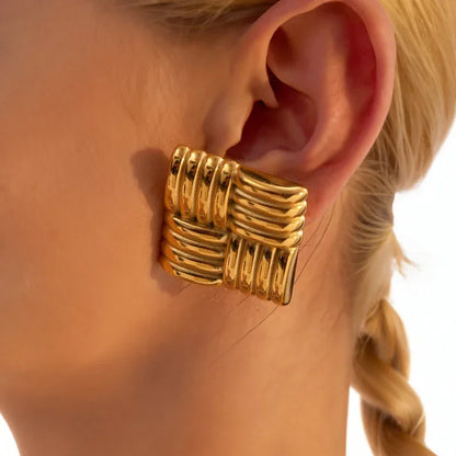 [Royal Vicky]Cindy Gold Earrings