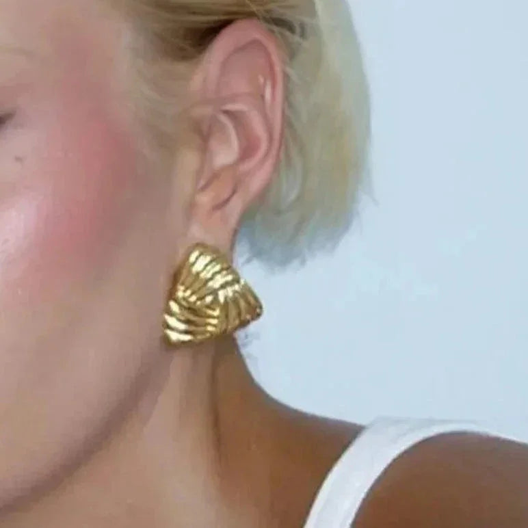 [Royal Vicky]Brigitte Gold Earrings