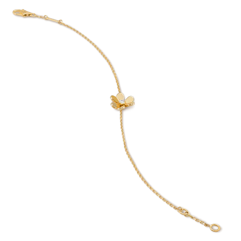 [Vicky]FRIVOLE GOLD BLUME ROSA MALACHIT ARMBAND