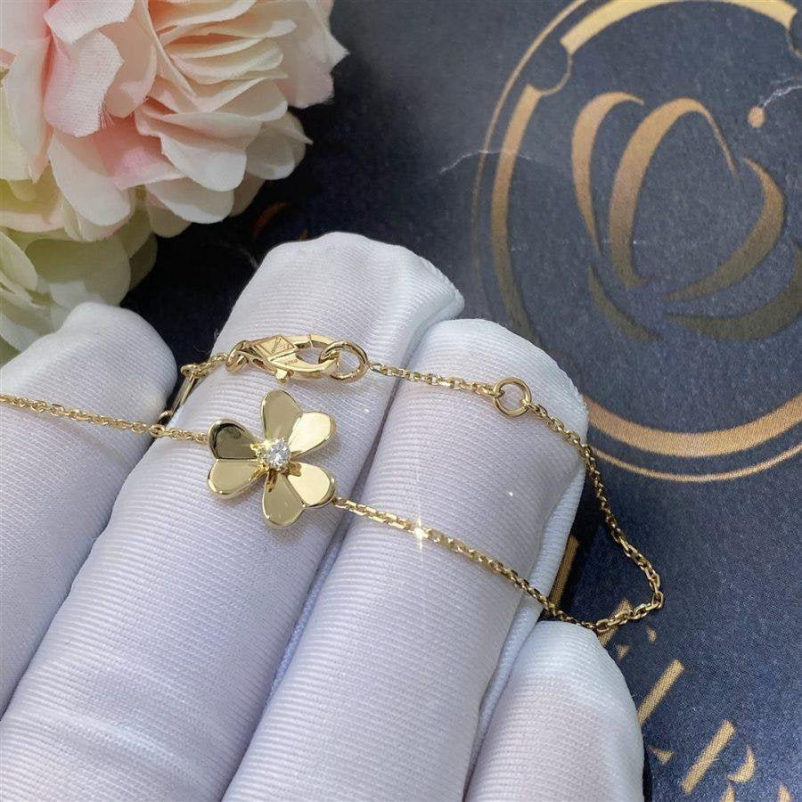 [Vicky]FRIVOLE GOLDENES BLUMENARMBAND
