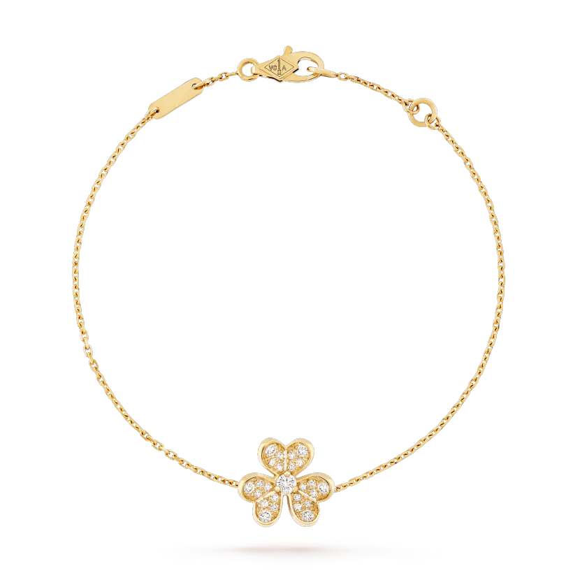 [Vicky]FRIVOLE GOLD BLUMEN DIAMANT ARMBAND