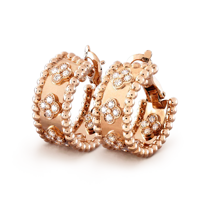 [Vicky]PERLEE DIAMOND EARRINGS