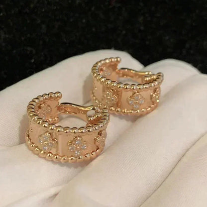 [Vicky]PERLEE DIAMOND EARRINGS