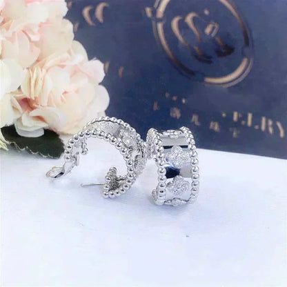 [Vicky]PERLEE DIAMOND EARRINGS