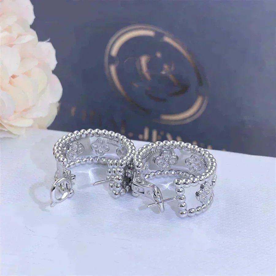 [Vicky]PERLEE DIAMOND EARRINGS