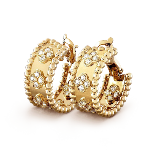 [Vicky]PERLEE DIAMOND EARRINGS