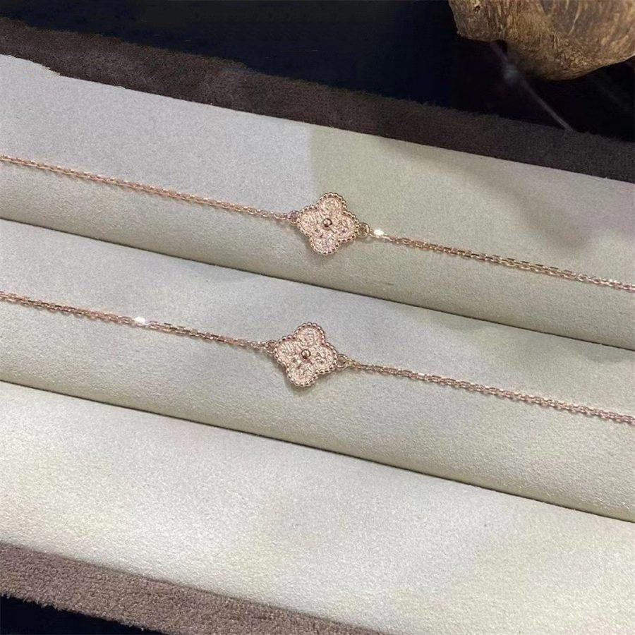 [Vicky]CLOVER SINGLE FLOWER BRACELET