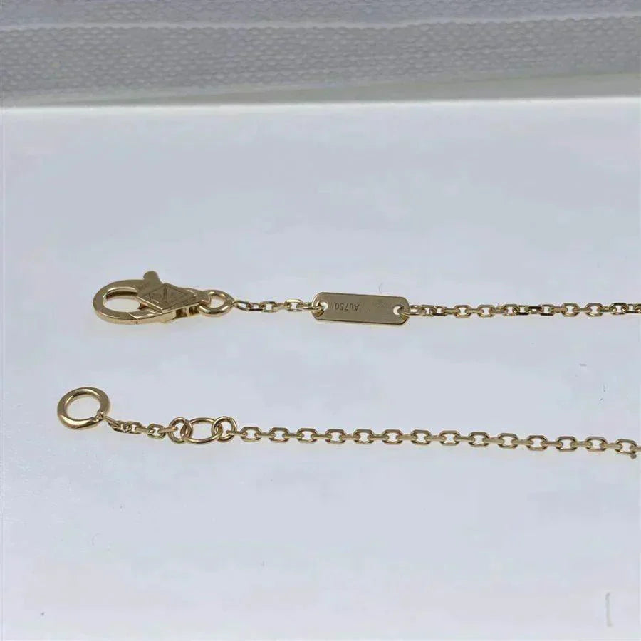 [Vicky]CLOVER  CARNELIAN SINGLE FLOWER BRACELET