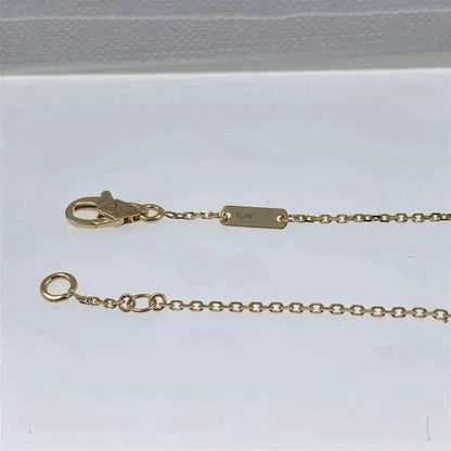 [Vicky]CLOVER  CARNELIAN SINGLE FLOWER BRACELET