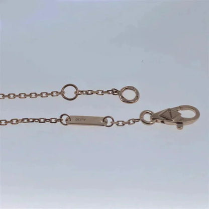 [Vicky]CLOVER WHITE MOP SINGLE FLOWER BRACELET