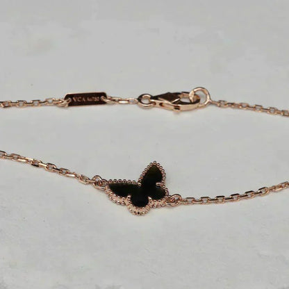 [Vicky]BUTTERFLY ONYX  BUTTERFLY BRACELET
