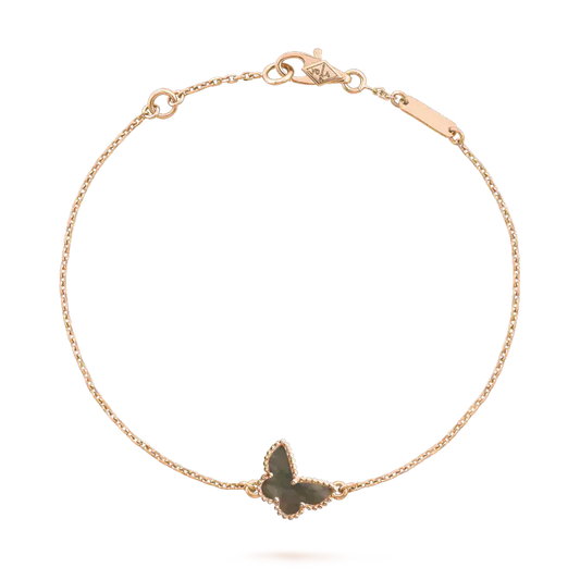 [Vicky]BUTTERFLY ONYX  BUTTERFLY BRACELET