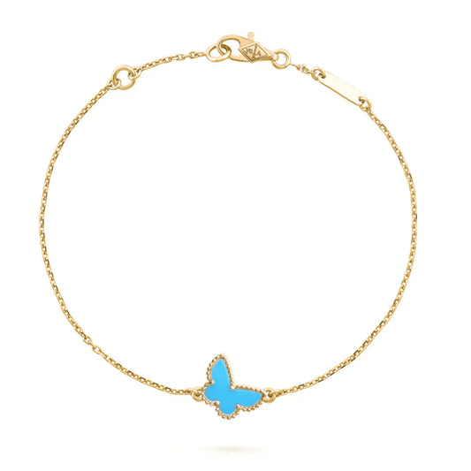 [Vicky]BUTTERFLY TURQUOISE BUTTERFLY BRACELET