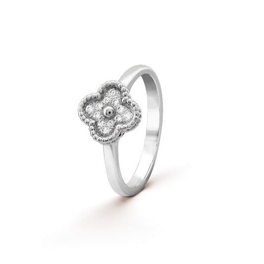[Vicky]CLOVER DIAMOND RING