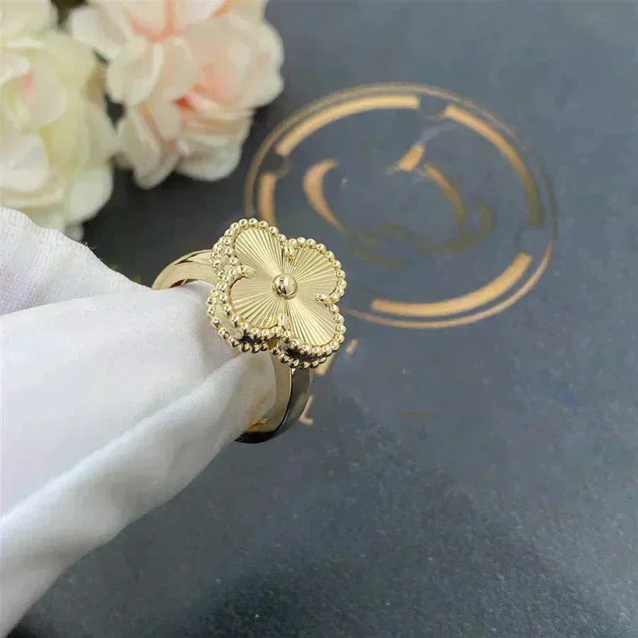 [Vicky]CLOVER GOLD RING