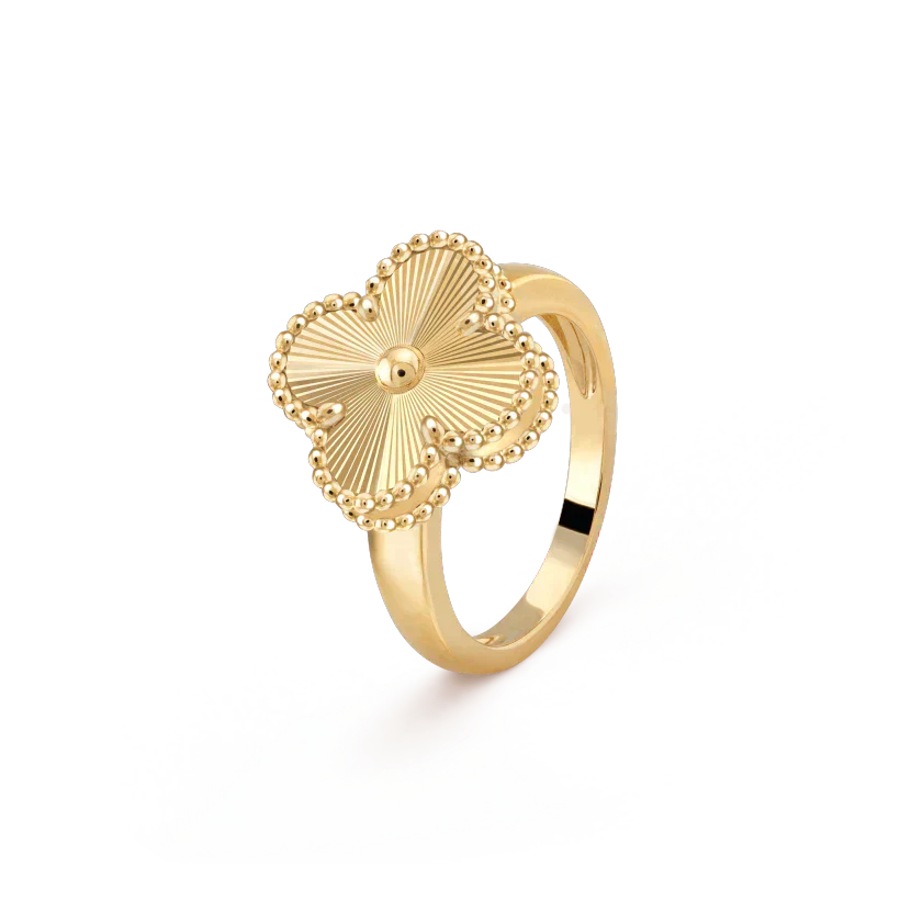 [Vicky]CLOVER GOLD RING