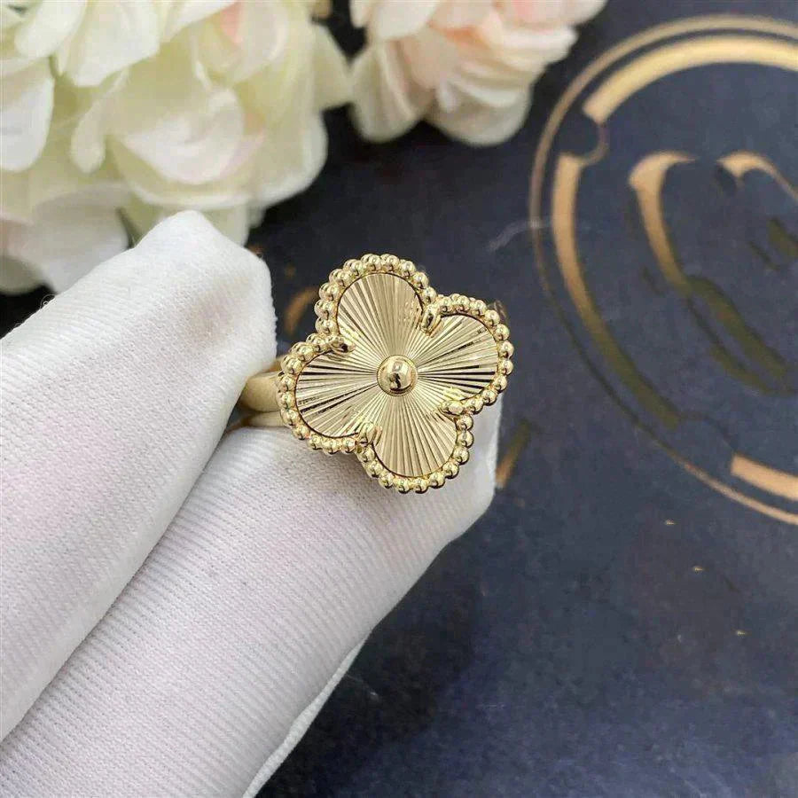 [Vicky]CLOVER GOLD RING