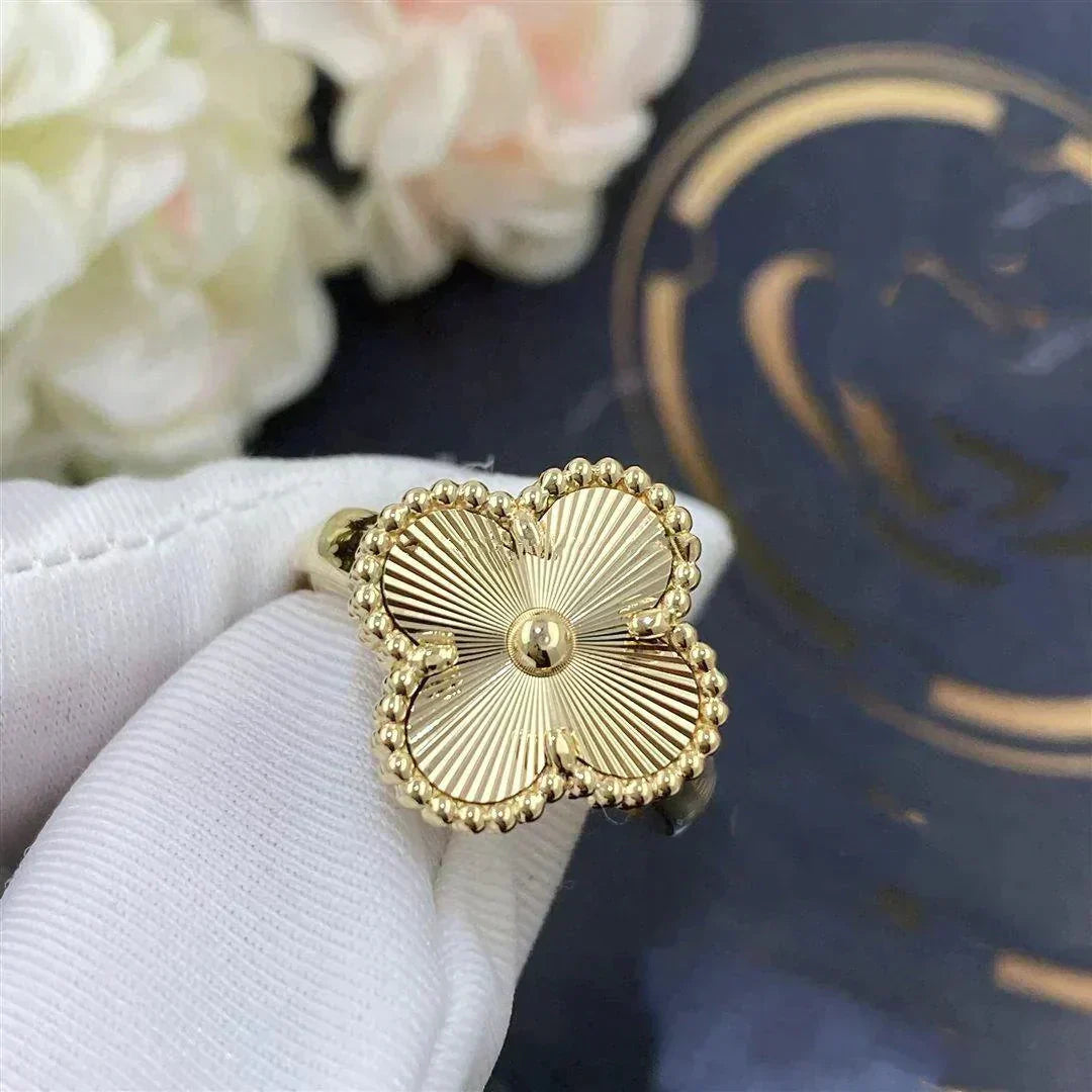 [Vicky]CLOVER GOLD RING