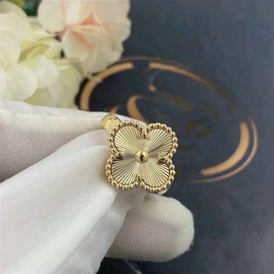 [Vicky]CLOVER GOLD RING
