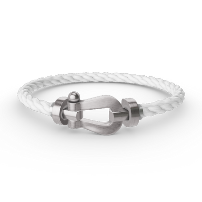 [Vicky]FORCE LARGE HORSESHOE NO DIAMOND BRACELET SILVER