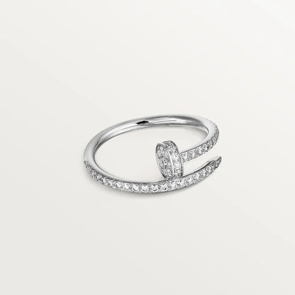 [Vicky]JUSTE RING 1.8MM SILVER DIAMONDS