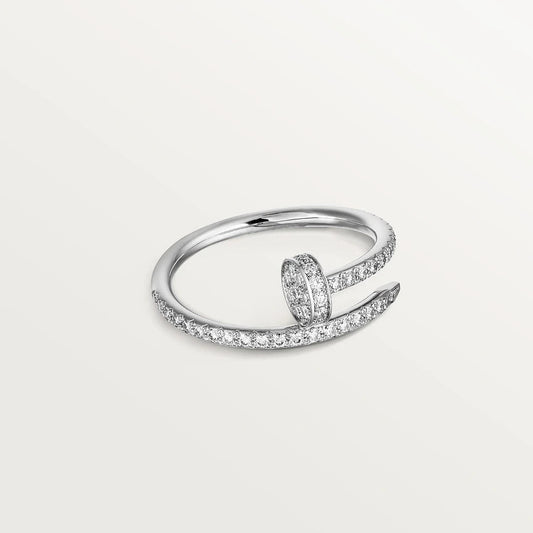 [Vicky]JUSTE RING 1.8MM SILVER DIAMONDS
